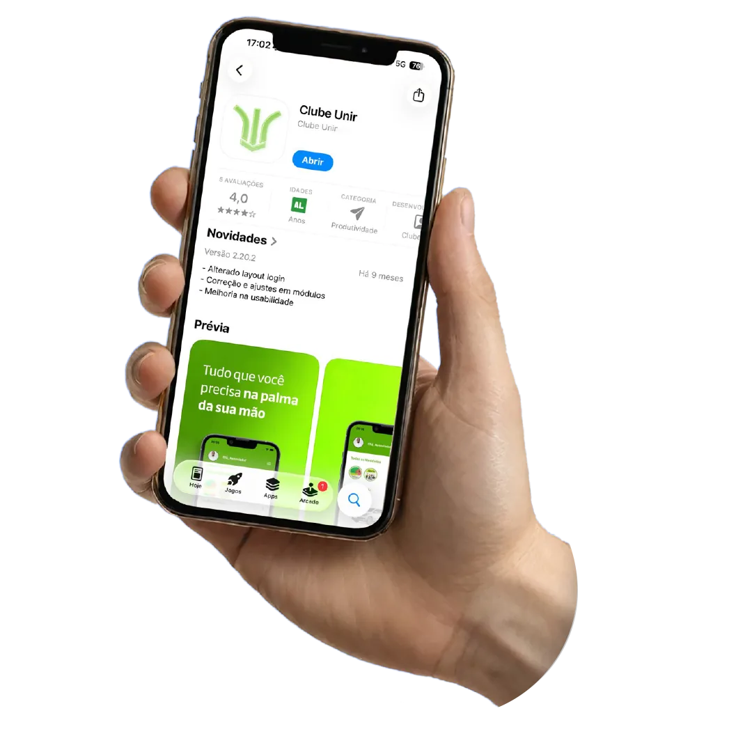 App Clube Unir